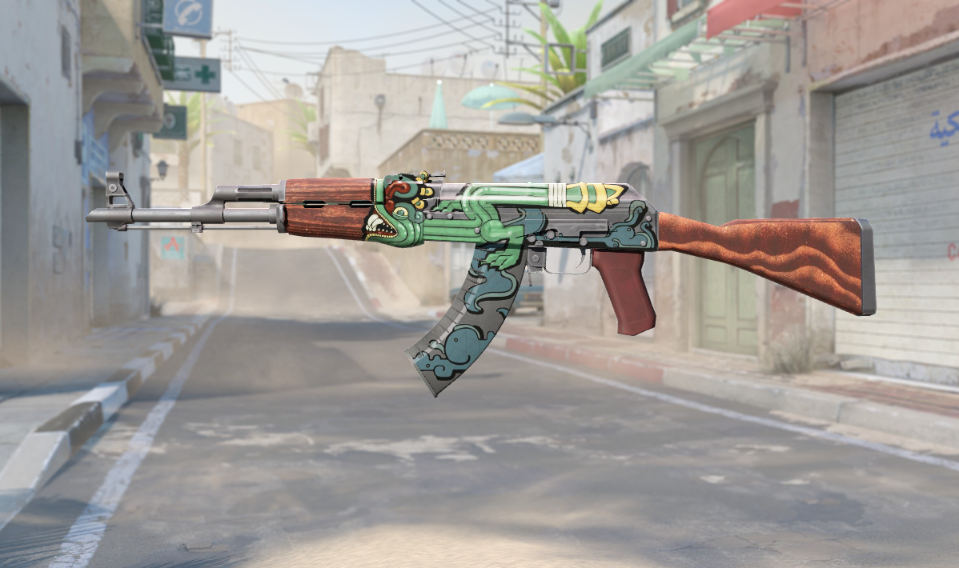 AK-47 | Fire Serpent, Factory New render